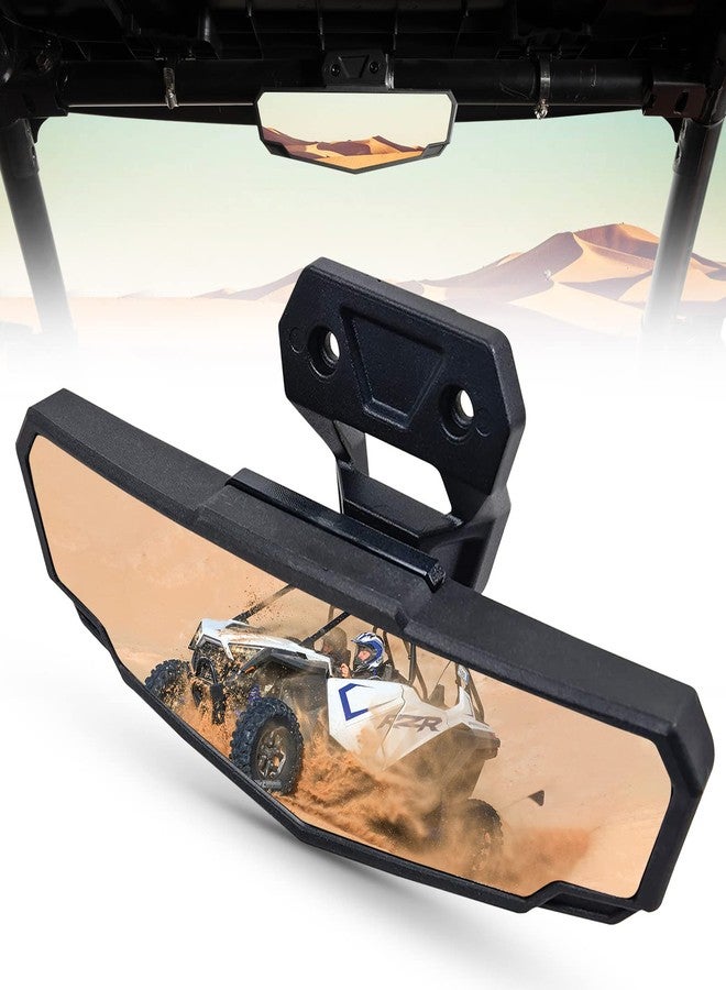 A & UTV PRO Rear View Mirror for 2024-2026 Polaris RZR XP 1000, Center Convex RearView Mirror UTV for 2020-2024 RZR PRO XP 4, 2022-2024 RZR Pro R/Turbo R 4 Accessories, Replace #2883763 - Image 1